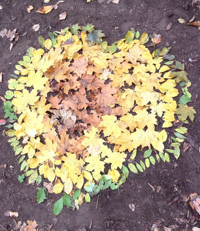podzimní mandala